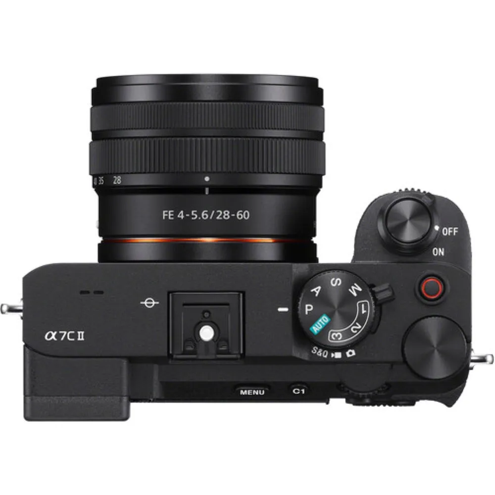Sony a7C II Mirrorless Camera with 28-60mm Lens | Black