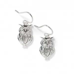 Southern Gates Sterling Silver Owl Earrings (100079)