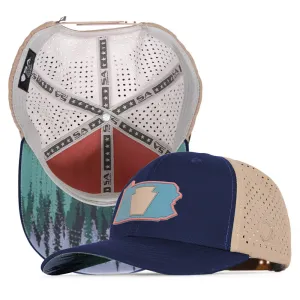 Special Edition Performance Snapback | Pennsylvania Forest | Navy/Khaki