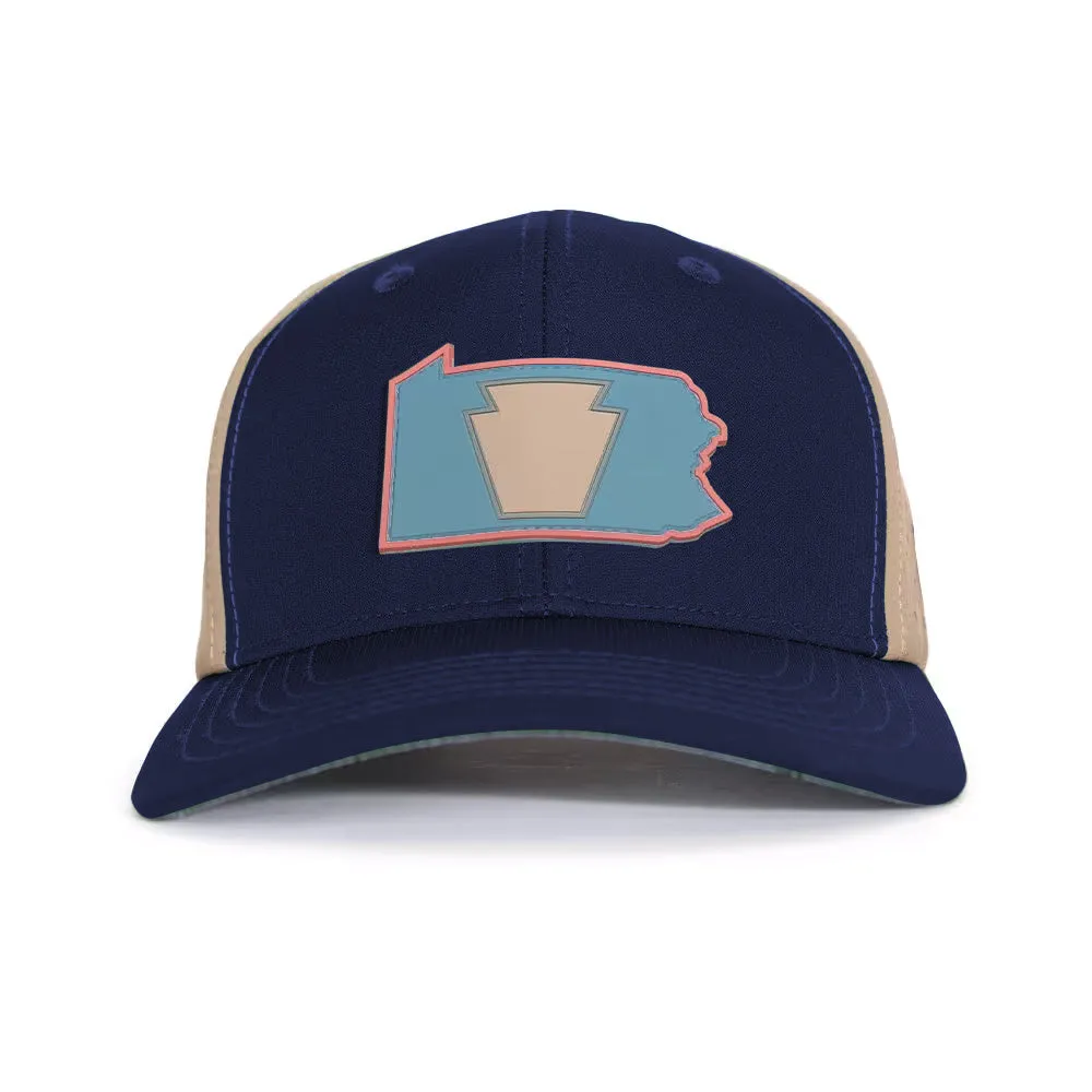 Special Edition Performance Snapback | Pennsylvania Forest | Navy/Khaki