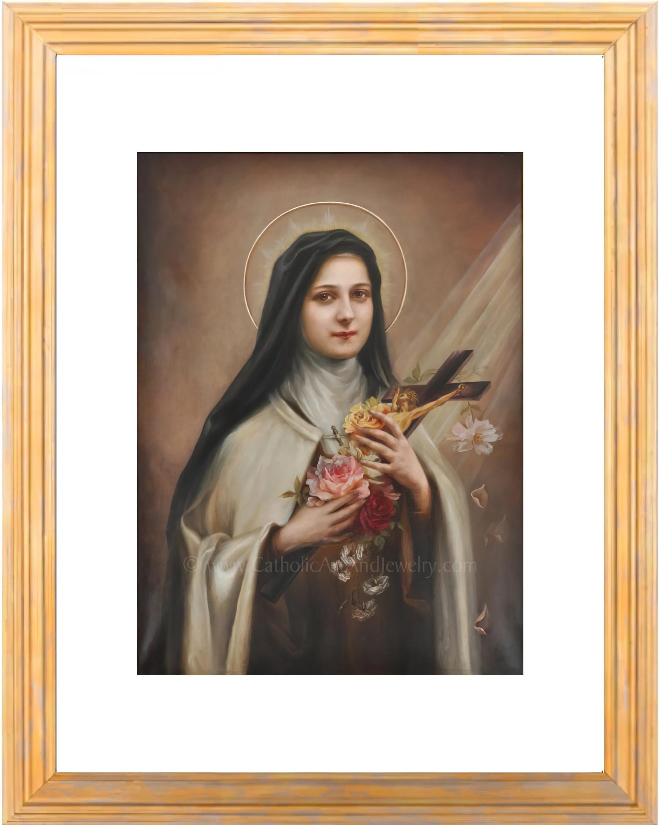 St Therese of Lisieux by Her Sister, Celine Martin – 3 sizes – Catholic Art Print
