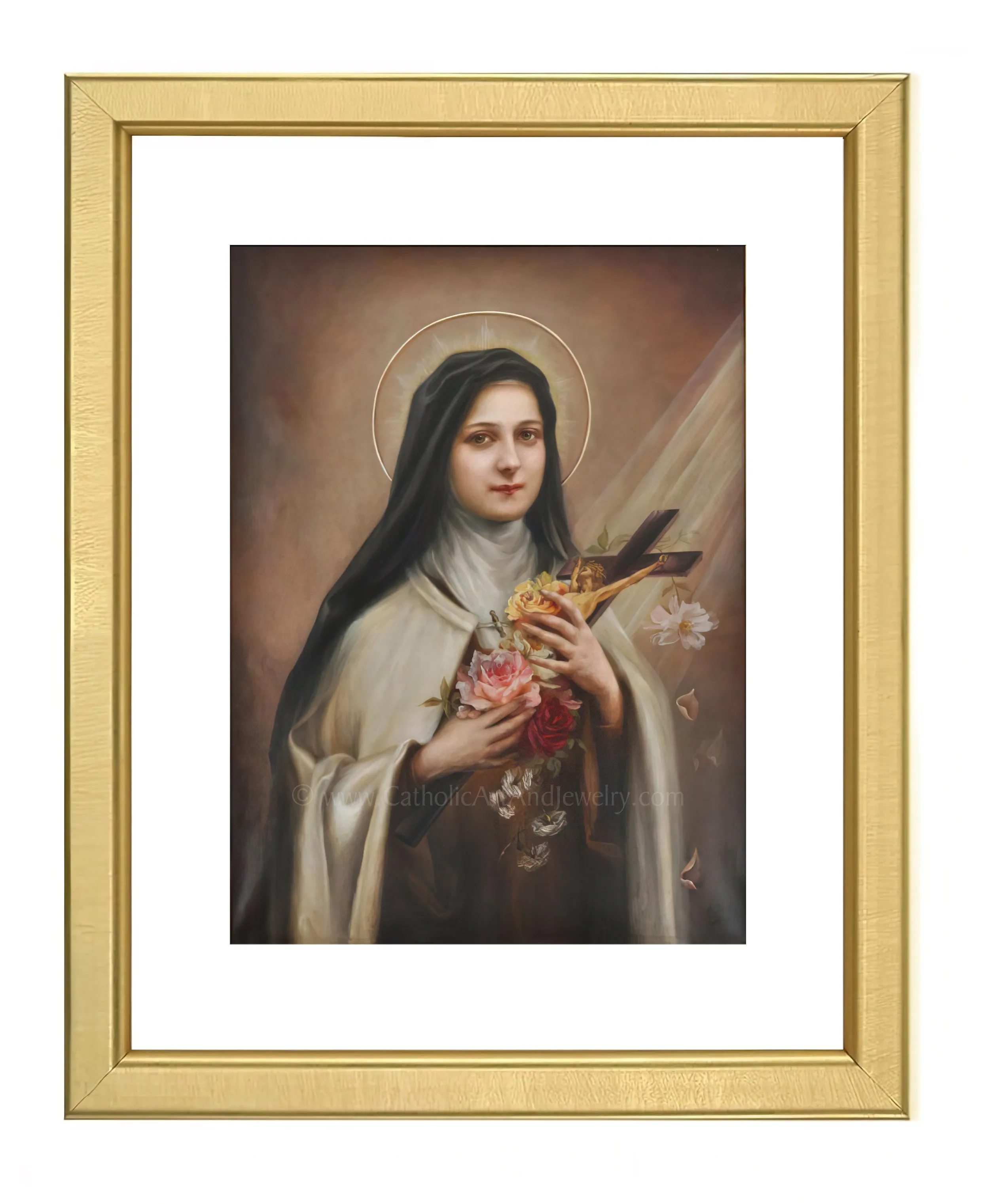 St Therese of Lisieux by Her Sister, Celine Martin – 3 sizes – Catholic Art Print