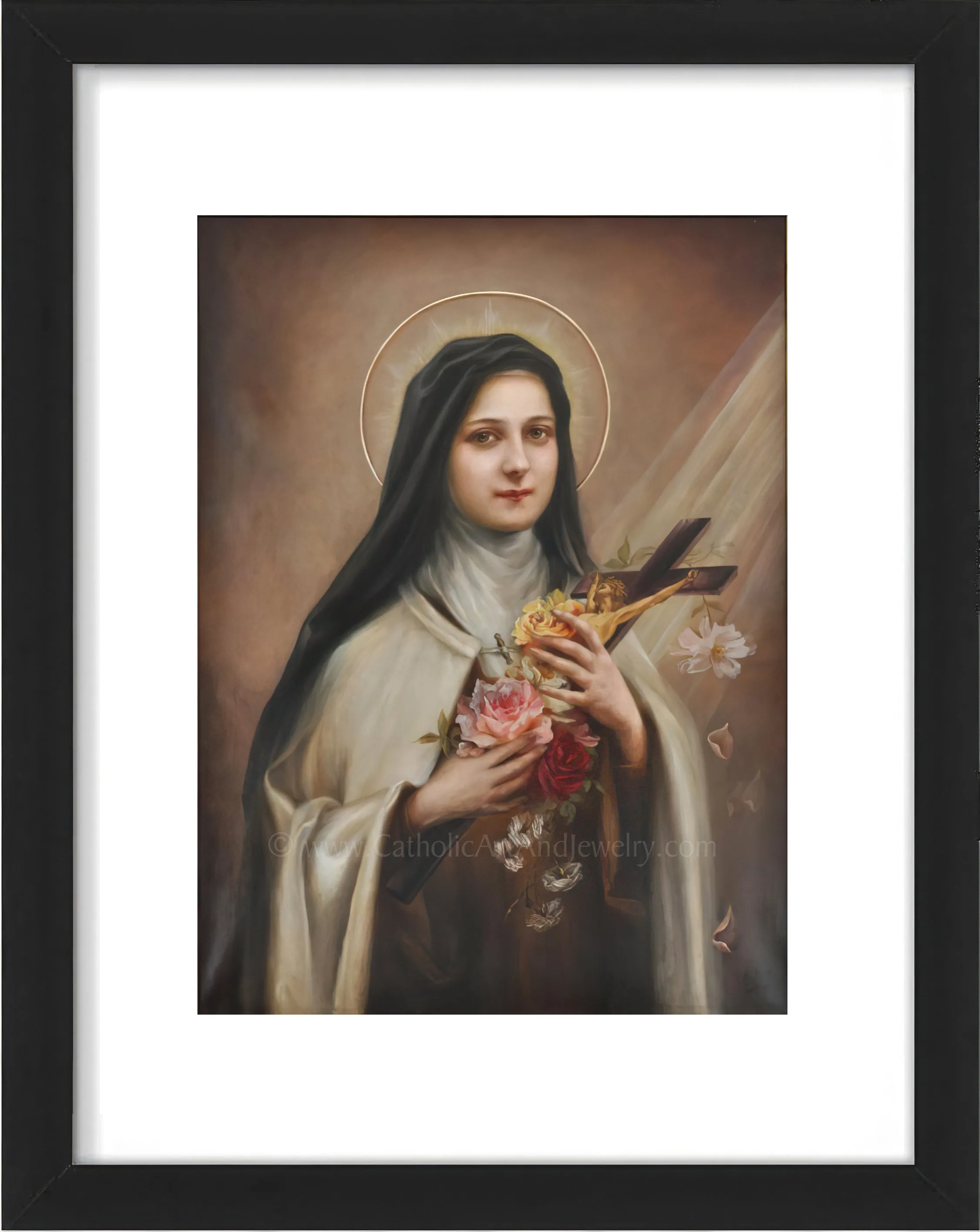St Therese of Lisieux by Her Sister, Celine Martin – 3 sizes – Catholic Art Print
