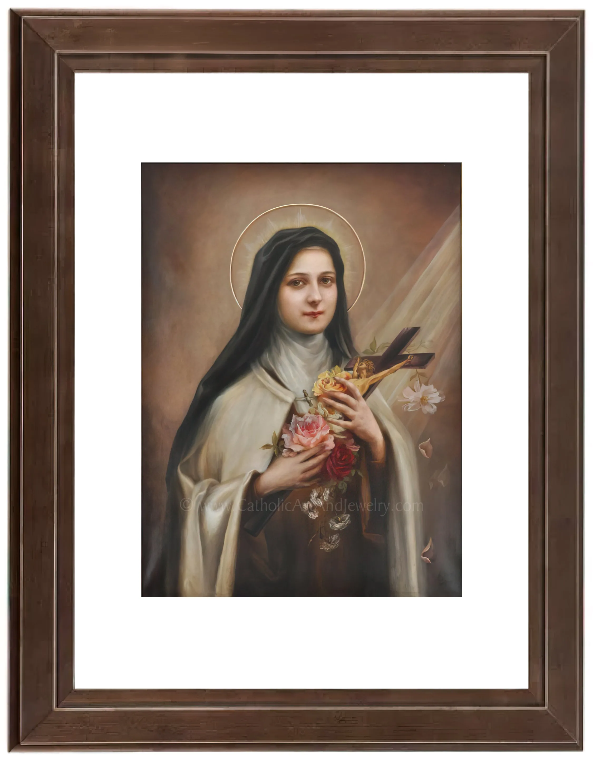 St Therese of Lisieux by Her Sister, Celine Martin – 3 sizes – Catholic Art Print