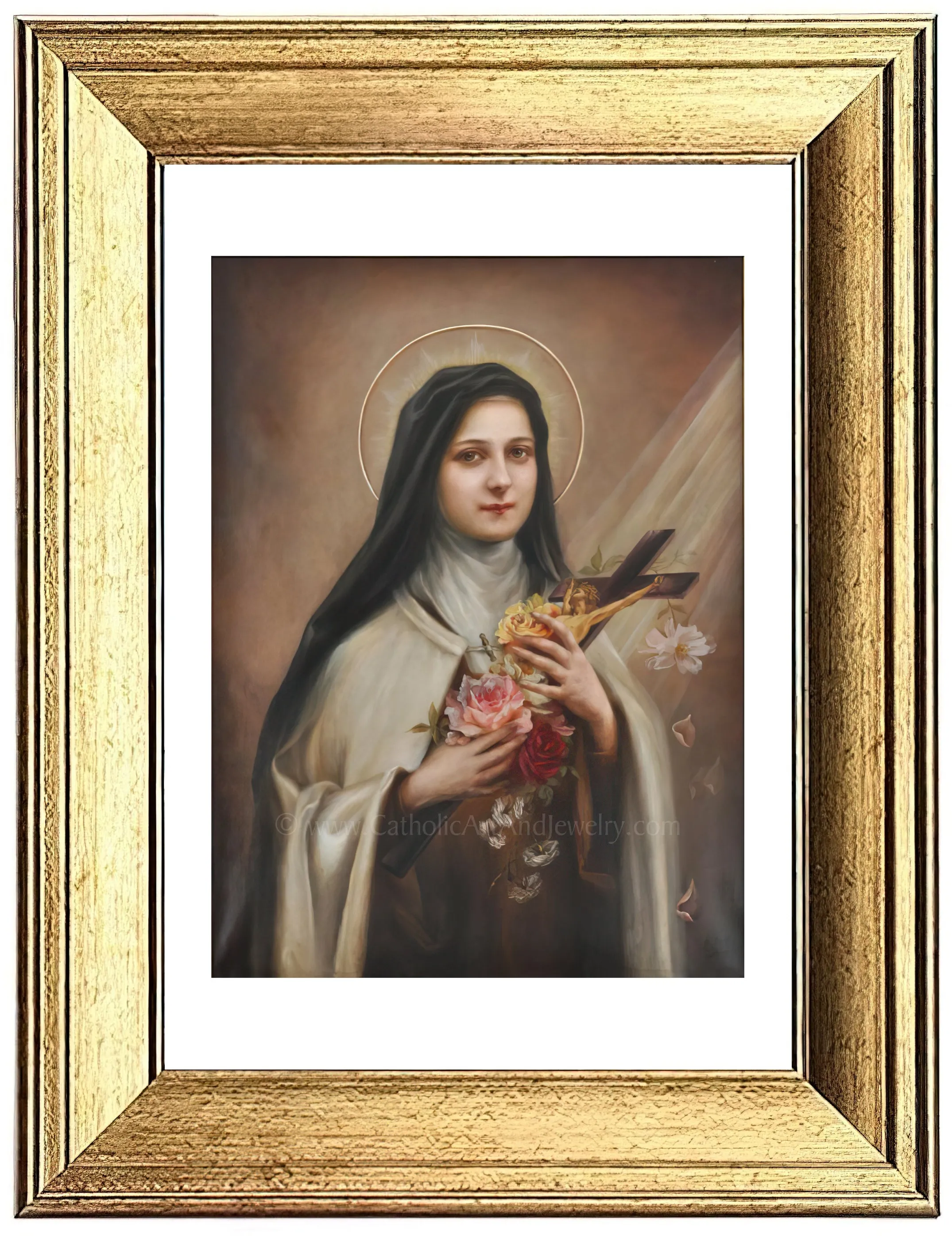 St Therese of Lisieux by Her Sister, Celine Martin – 3 sizes – Catholic Art Print