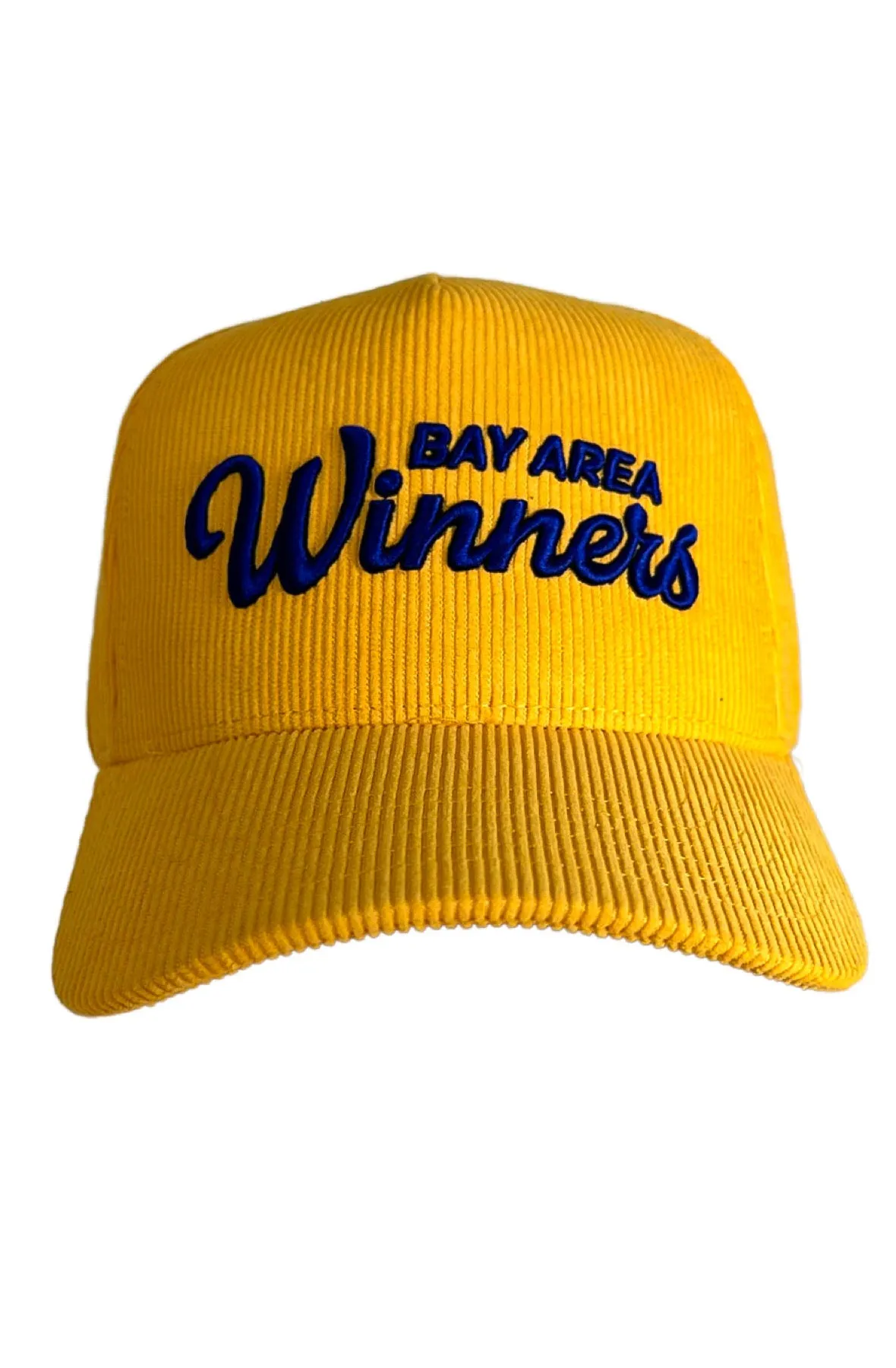 Stay Winning Corduroy Bay Area Winners Hat (Yellow)