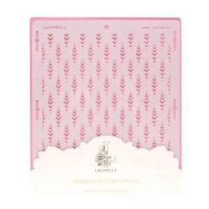 Stencil ARRO Seamless Delicate Pattern by Lacupella