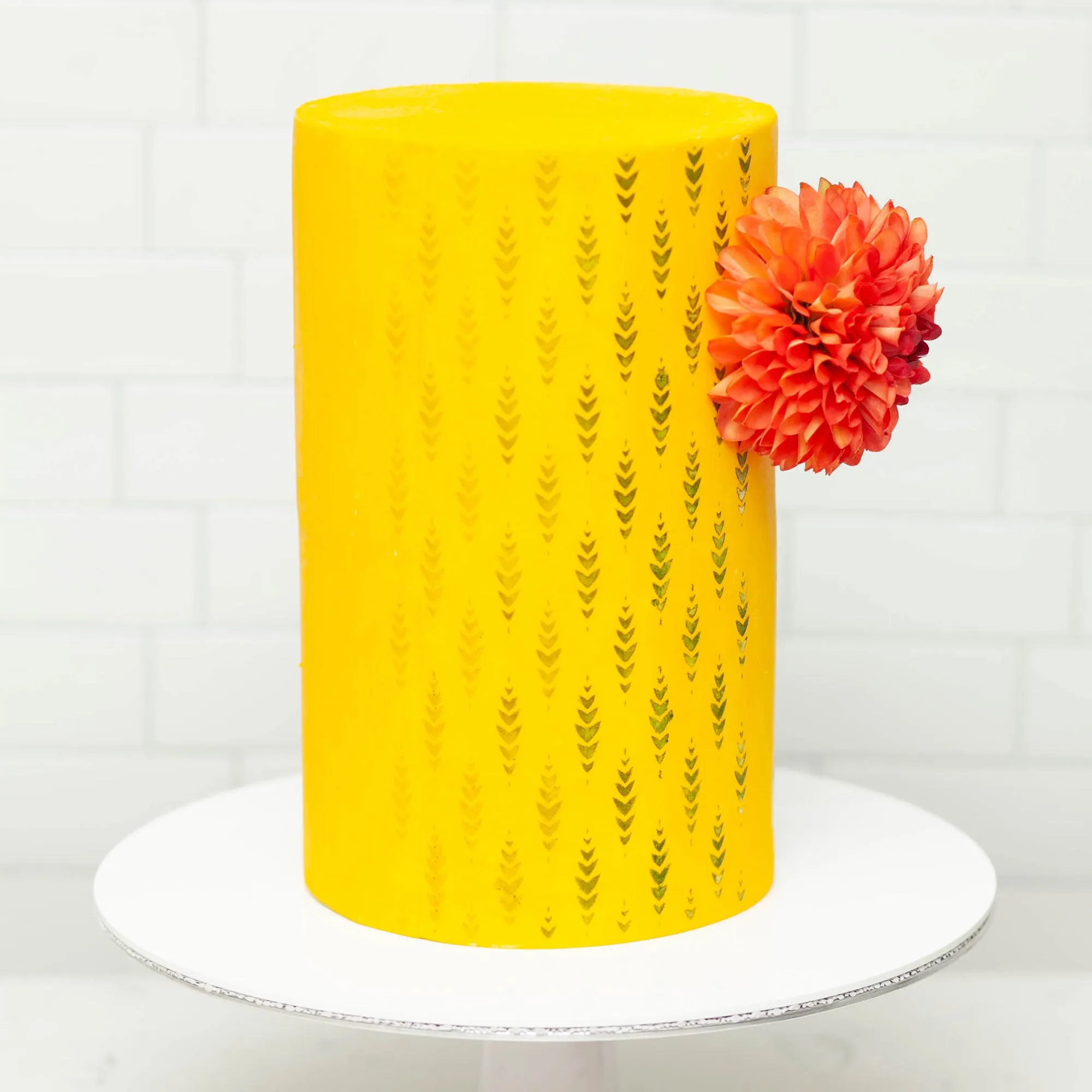 Stencil ARRO Seamless Delicate Pattern by Lacupella