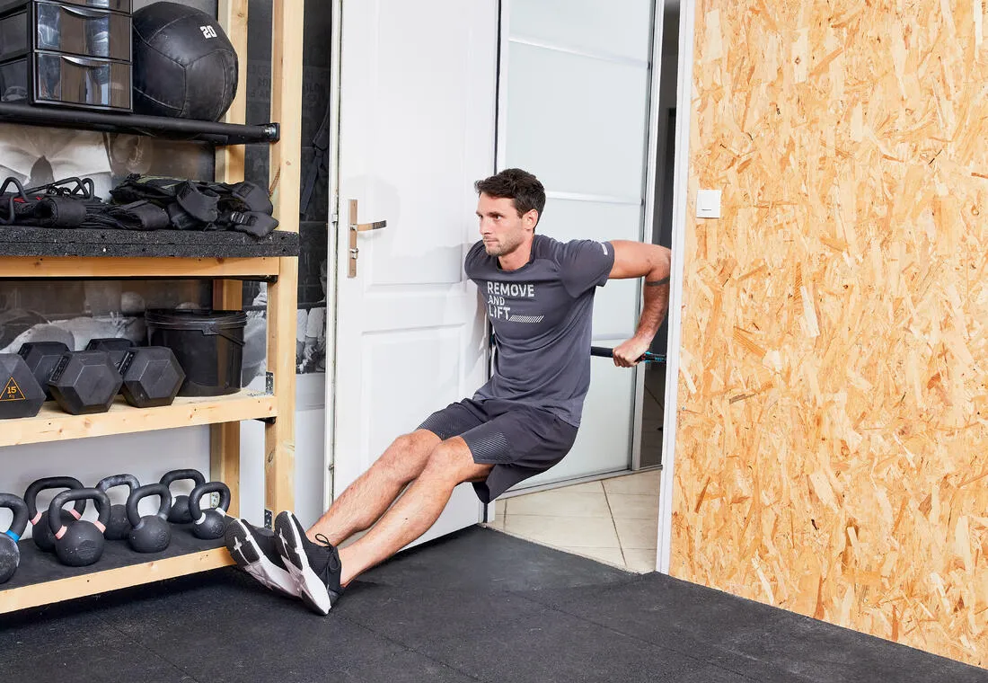 Strength Training Lockable Pull-Up Bar - 100 cm