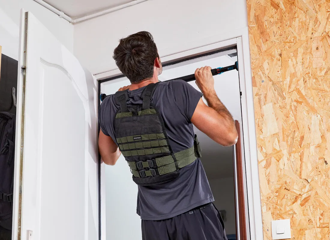 Strength Training Lockable Pull-Up Bar - 100 cm