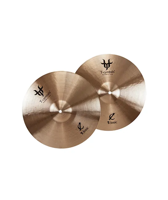 T-Cymbals Classic 13" Hi Hats T-786g B-896g