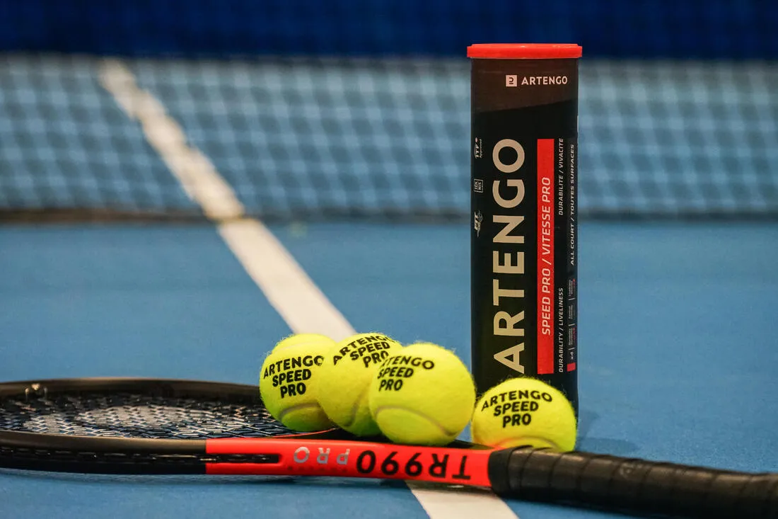 Tennis Ball TB Speed Pro 4-Pack - Yellow