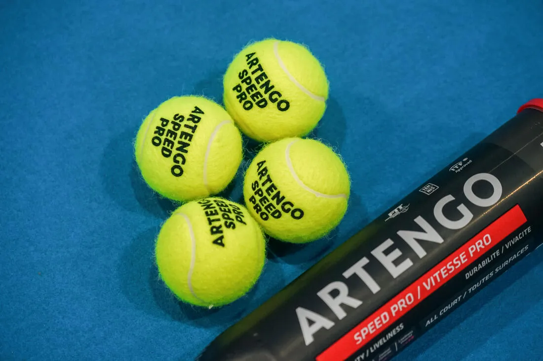 Tennis Ball TB Speed Pro 4-Pack - Yellow