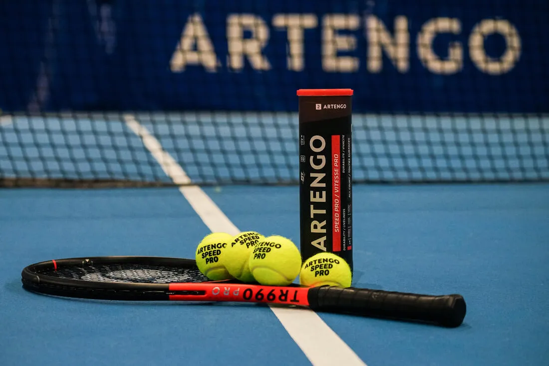 Tennis Ball TB Speed Pro 4-Pack - Yellow