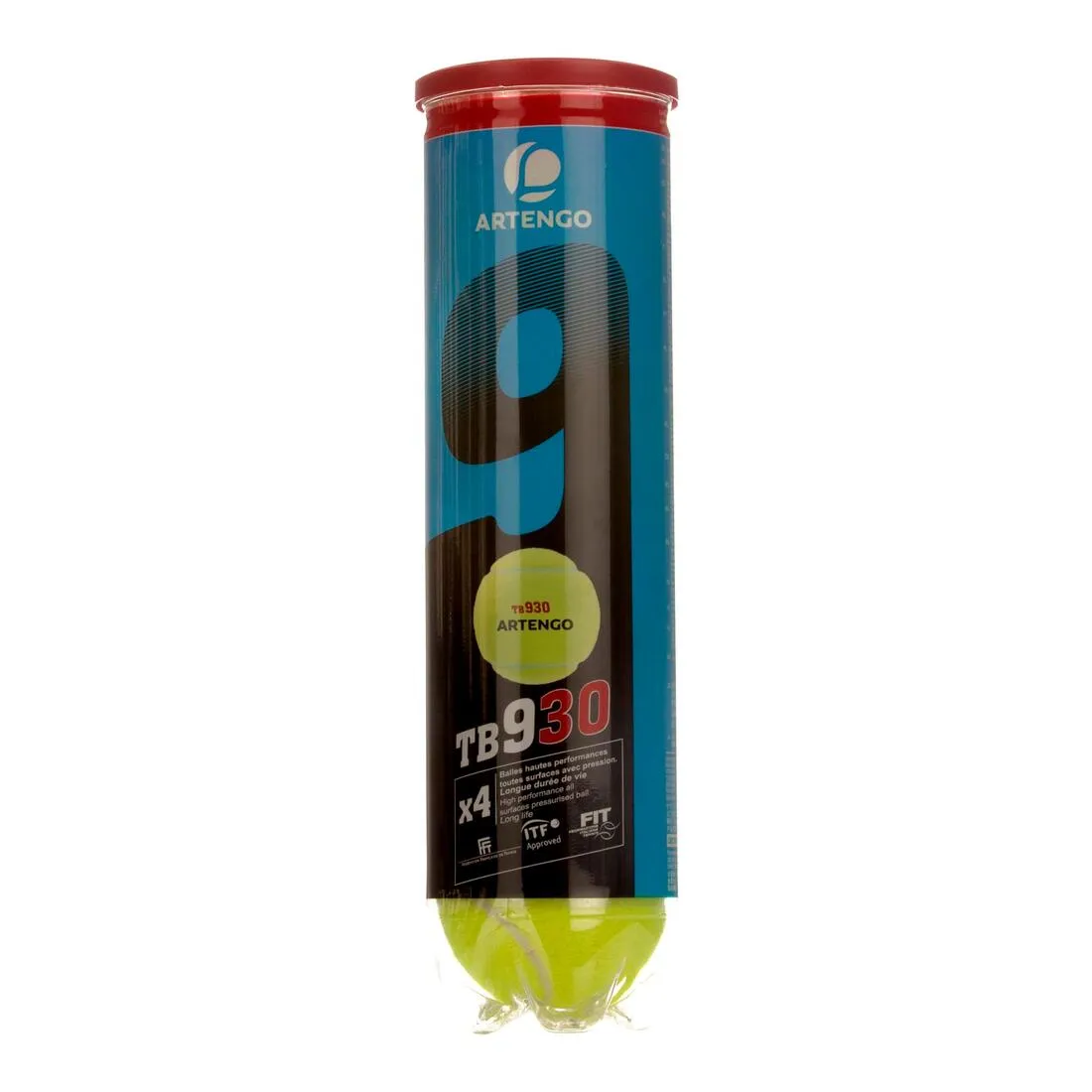 Tennis Ball TB Speed Pro 4-Pack - Yellow