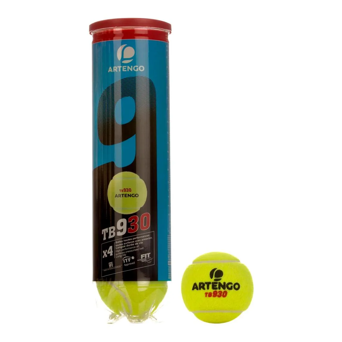 Tennis Ball TB Speed Pro 4-Pack - Yellow