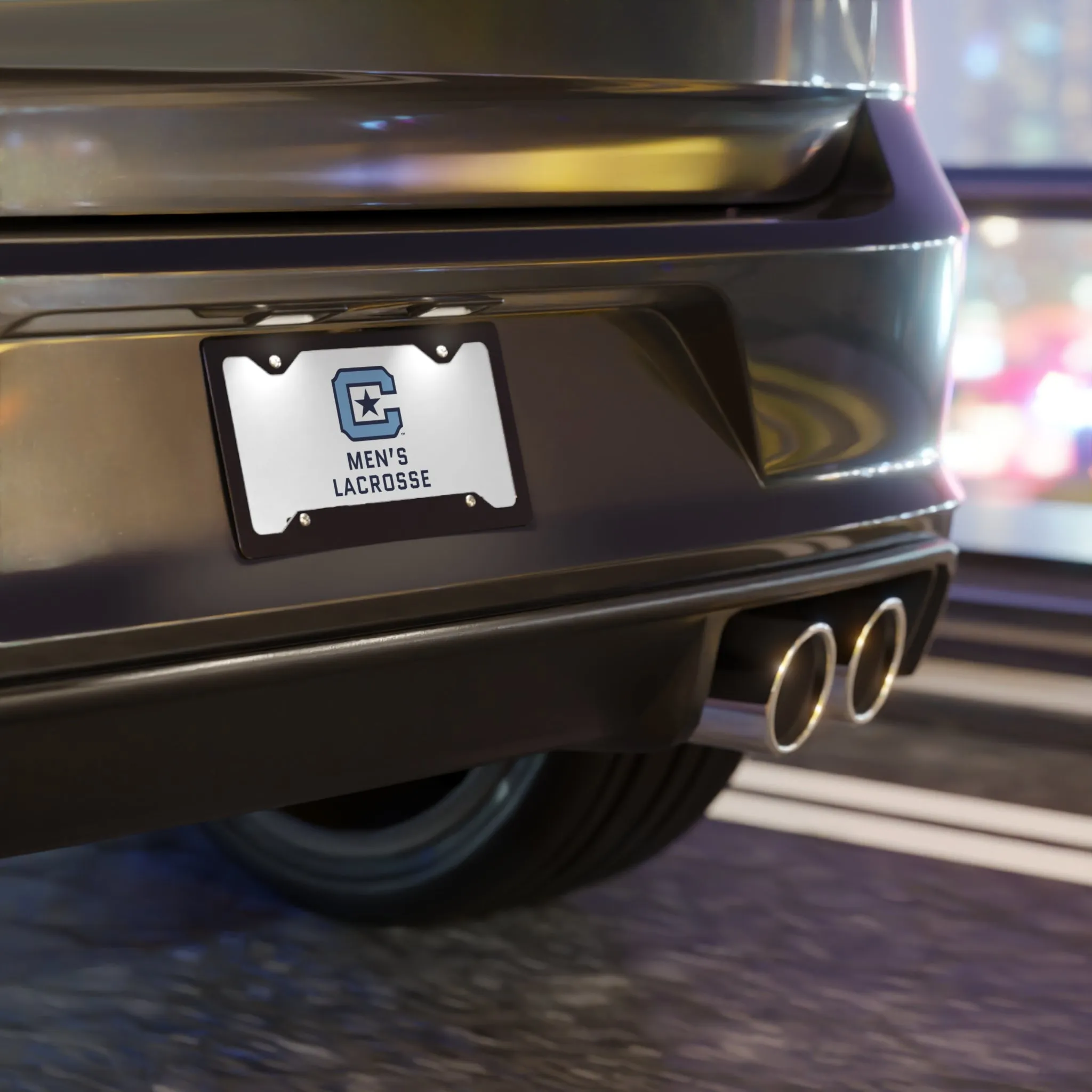The Citadel, Sports Club, Men's Lacrosse Vanity Plate