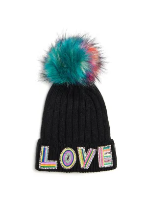 The Love Winter Hat -Black