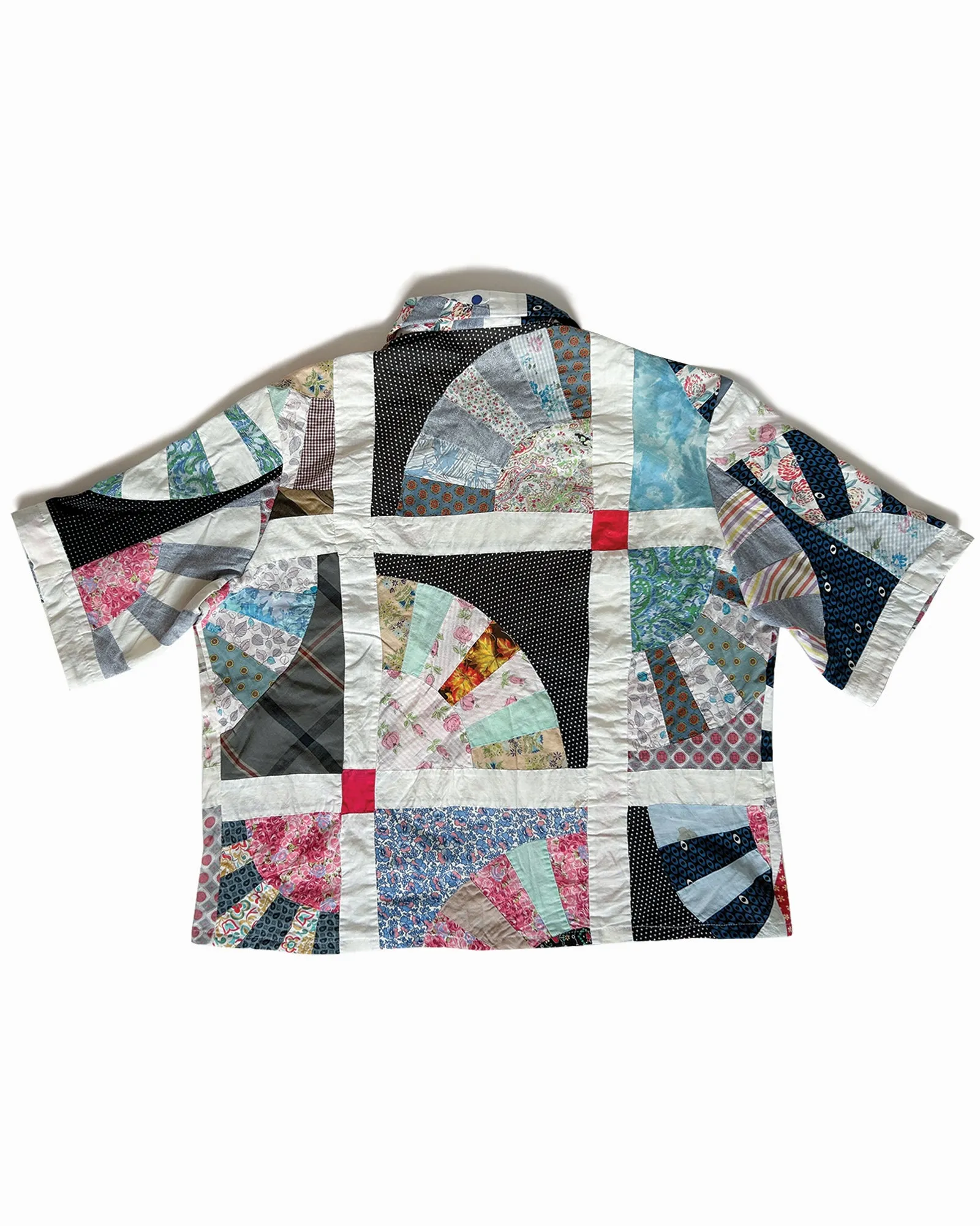 THE SHORT SLEEVED CHORE SHIRT - GEOMETRIC