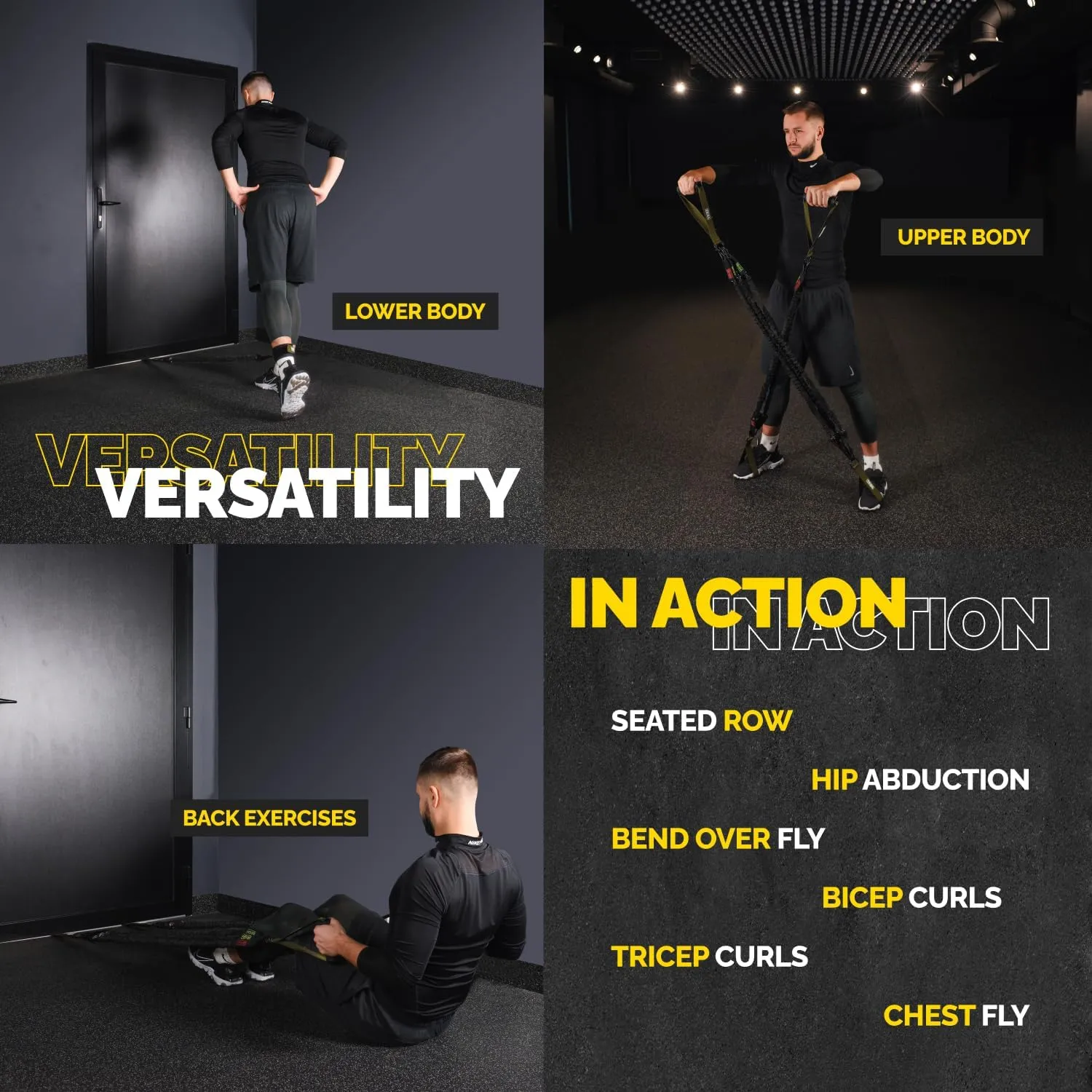 Tube Resistance Bands for Working Out Men and Women