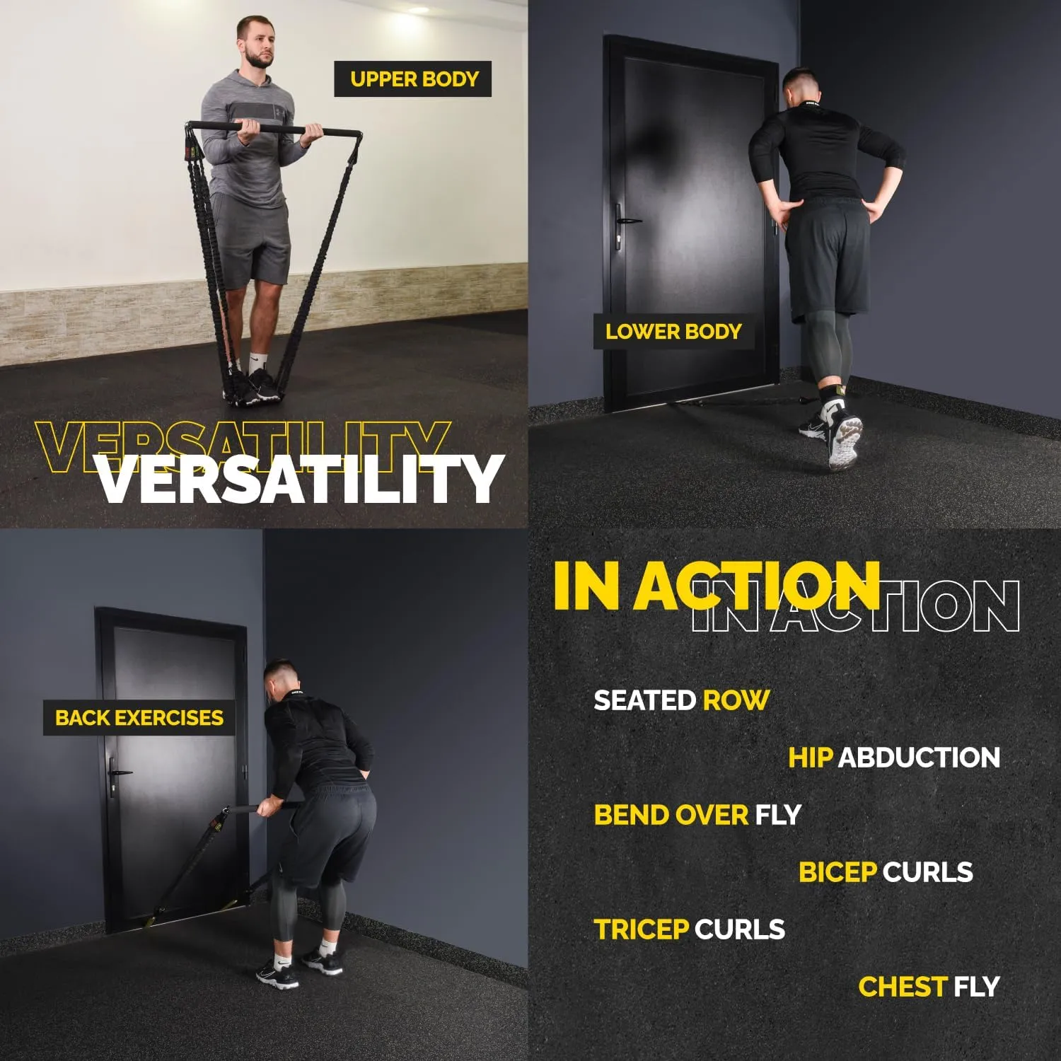 Tube Resistance Bands for Working Out Men and Women