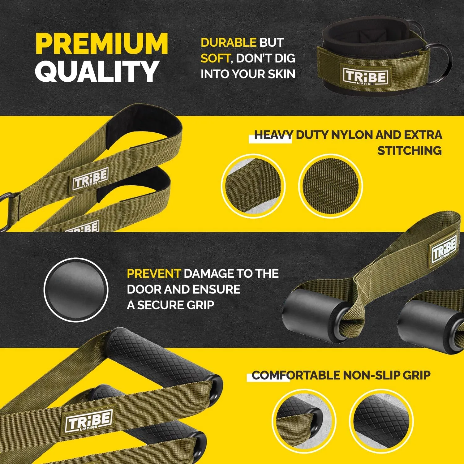 Tube Resistance Bands for Working Out Men and Women