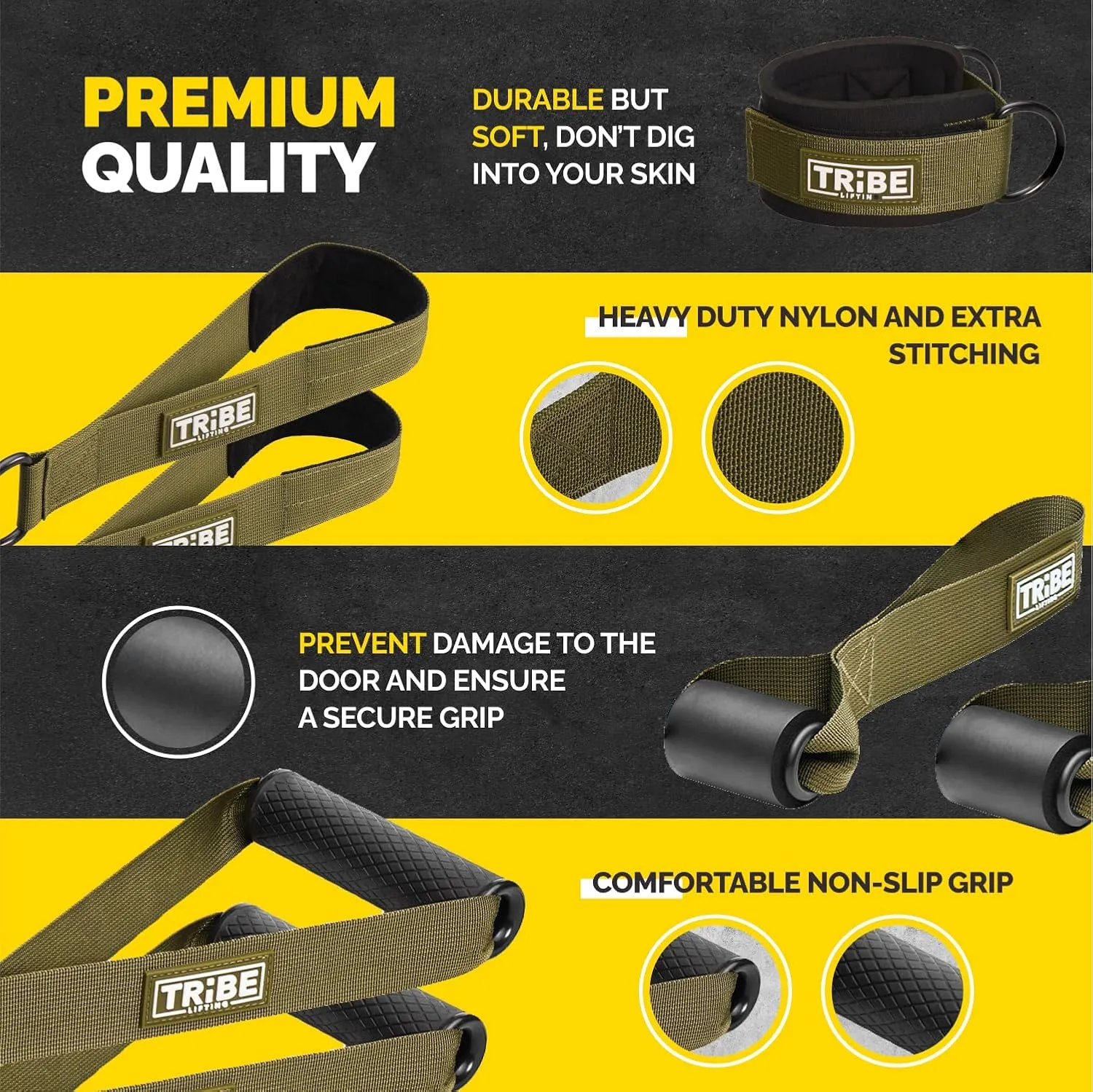 Tube Resistance Bands for Working Out Men and Women