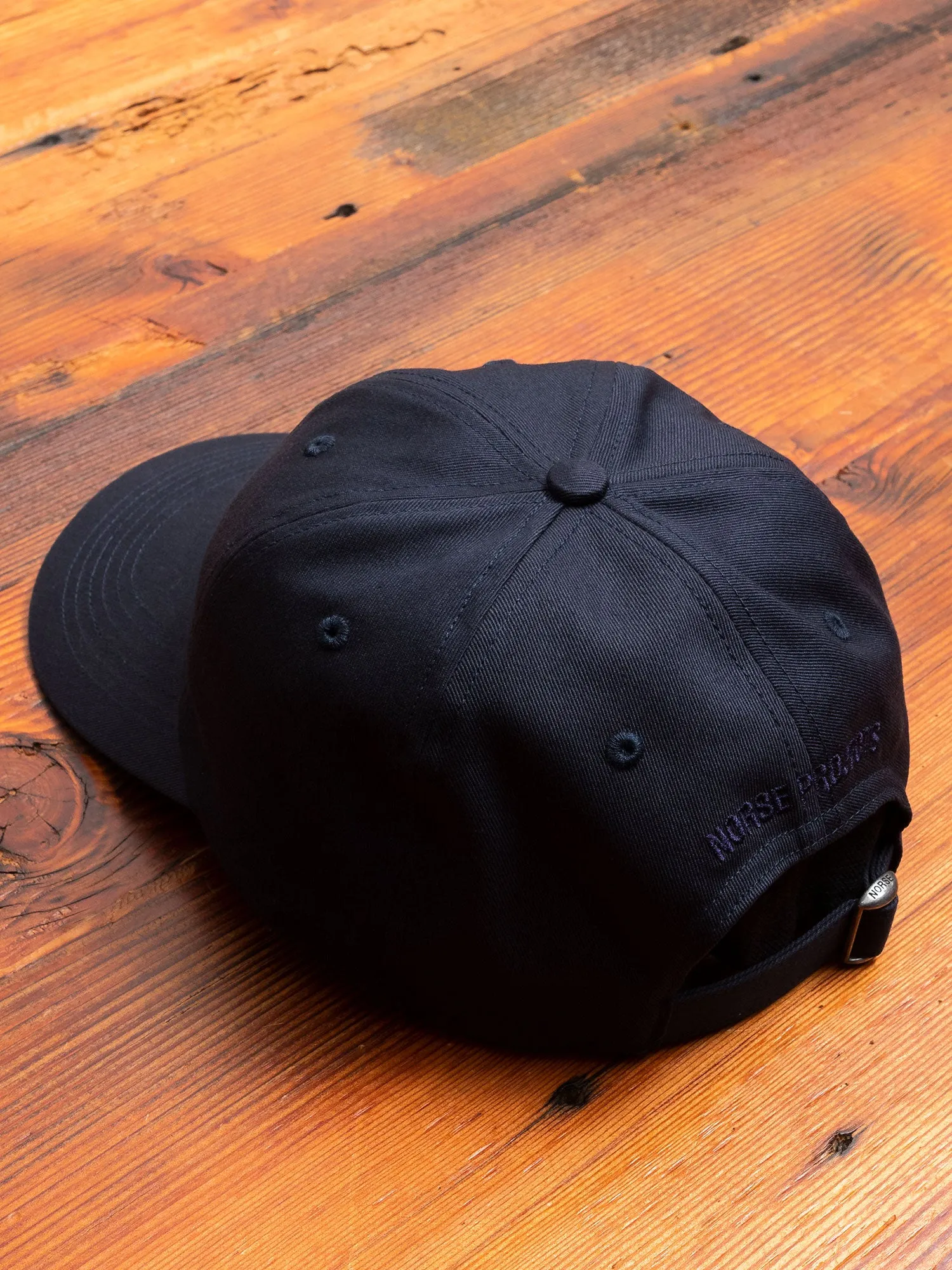 Twill Sports Cap in Dark Navy