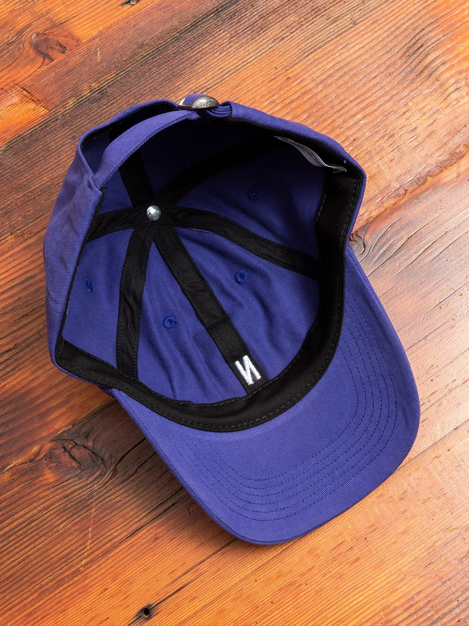 Twill Sports Cap in Ultra Marine