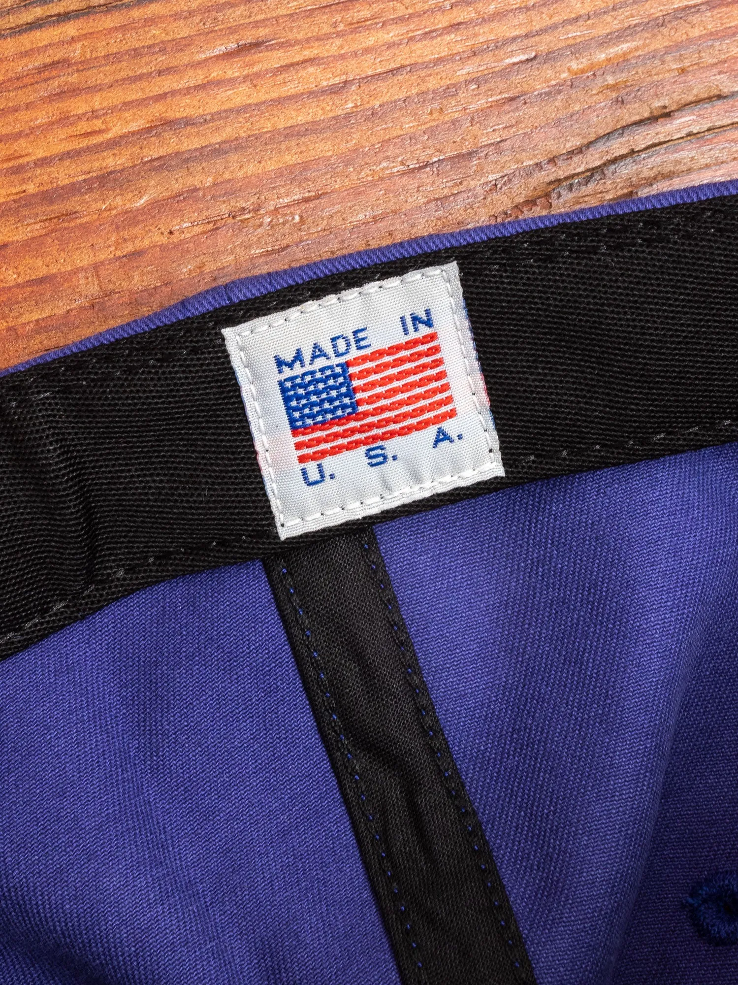 Twill Sports Cap in Ultra Marine