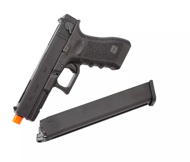 Umarex/Elite Force Glock 18C Gen3 (Semi/Full-Auto) GBB Green Gas Airsoft Pistol - Black