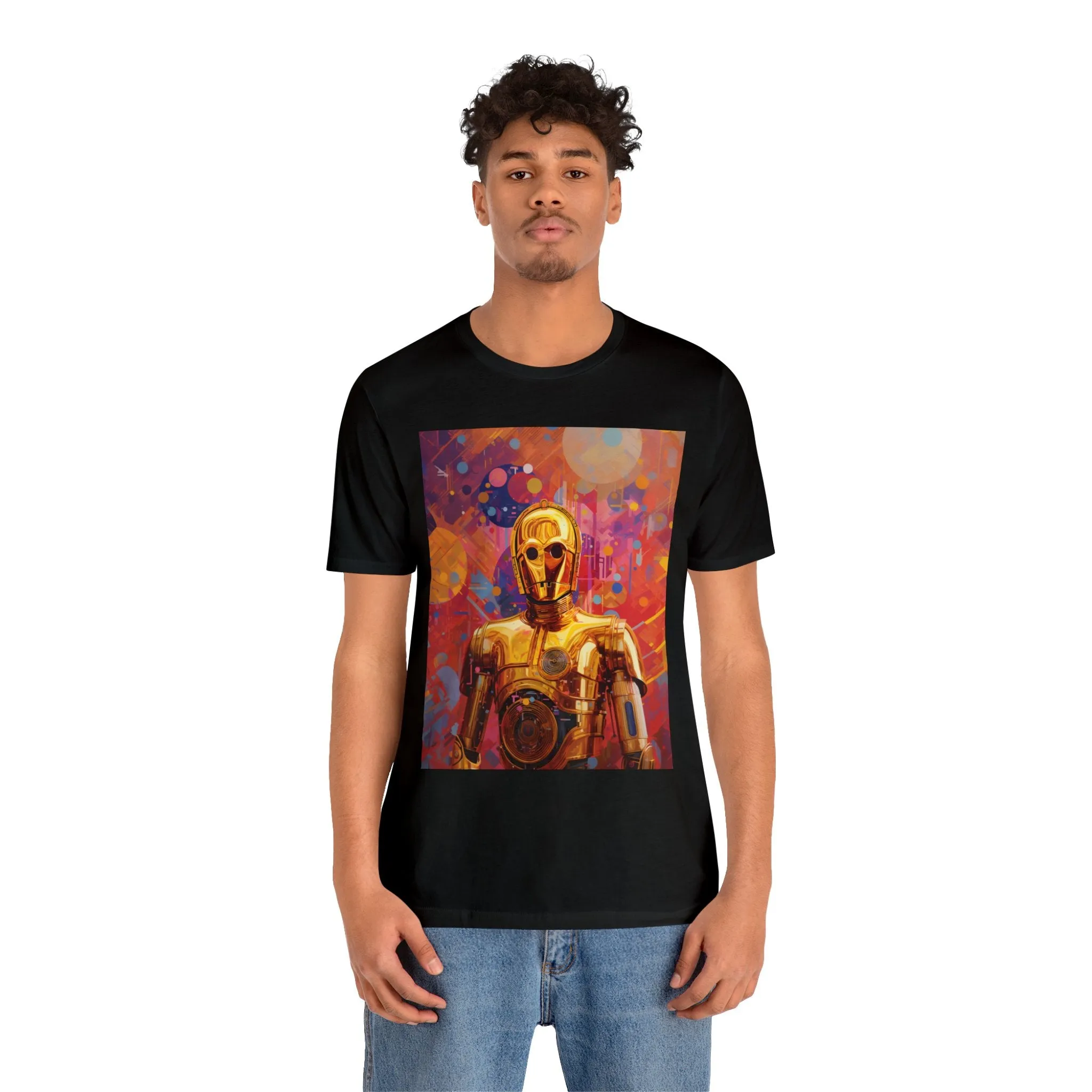 Unisex Jersey Short Sleeve Tee - C3P0Fauvism