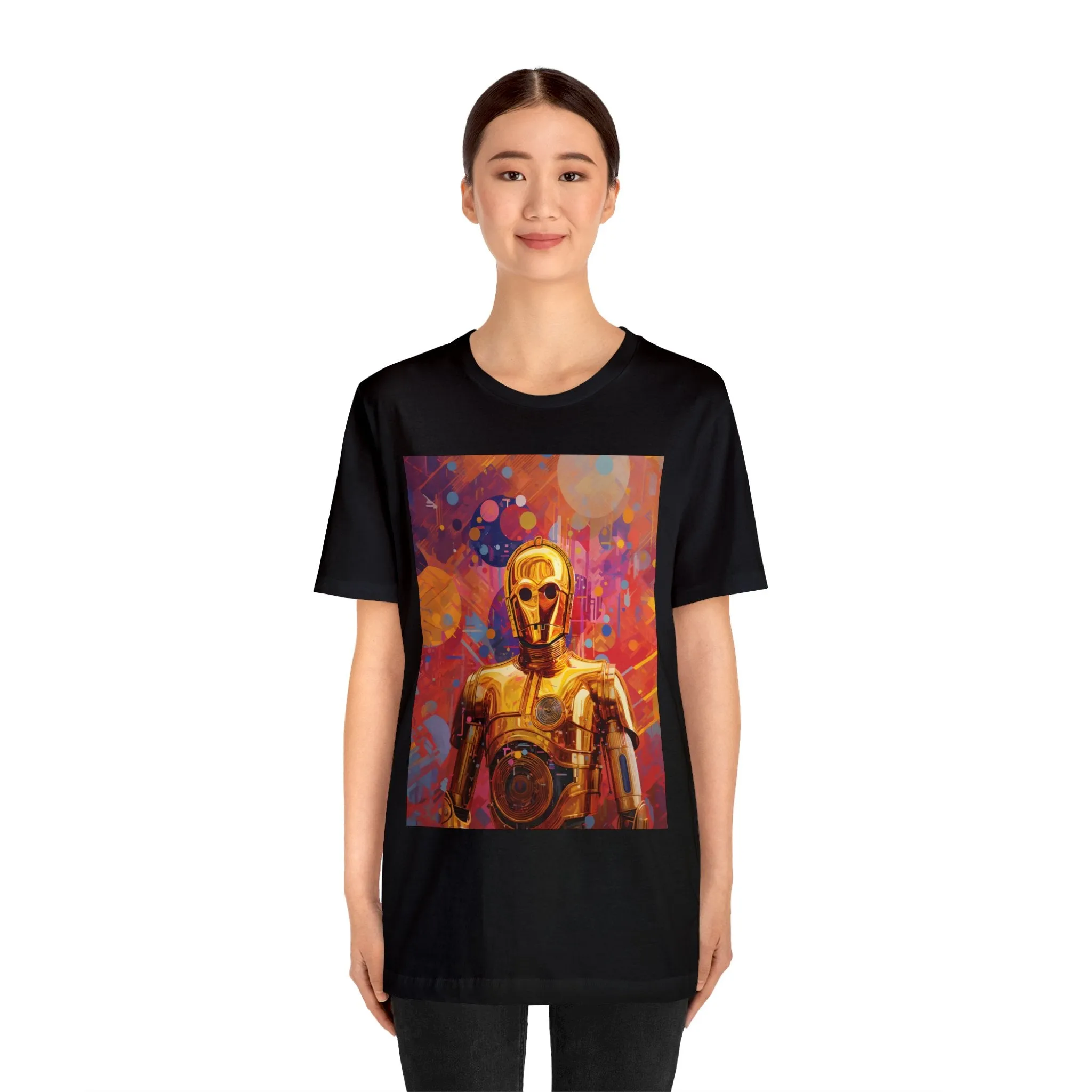 Unisex Jersey Short Sleeve Tee - C3P0Fauvism