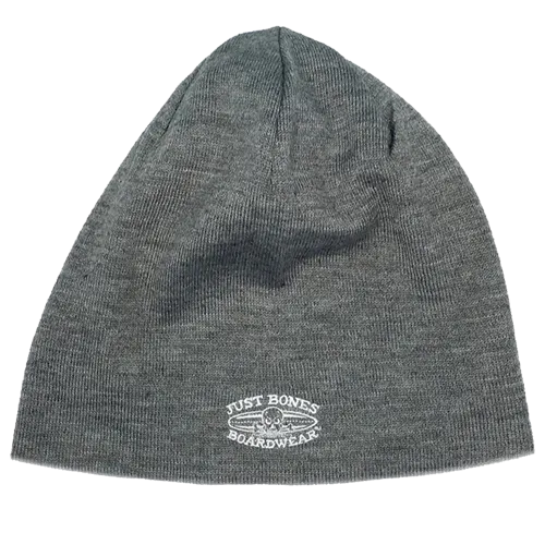 Unisex Logo Slouch Beanie  (Light Gray)