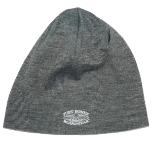 Unisex Logo Slouch Beanie  (Light Gray)