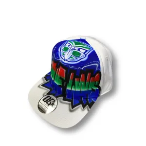 Up The Wahs Graffiti Snapback Cap