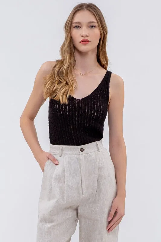 Vale Knit Veck Tank