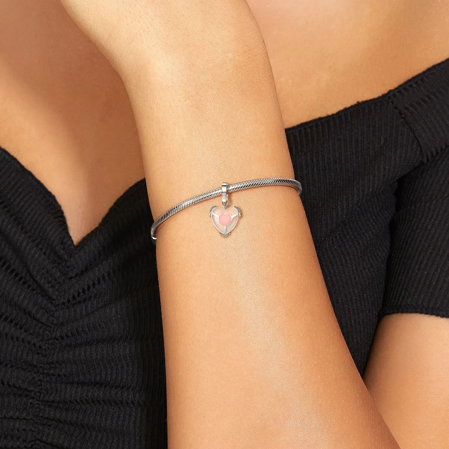 Valentine Heart Delicate Beads