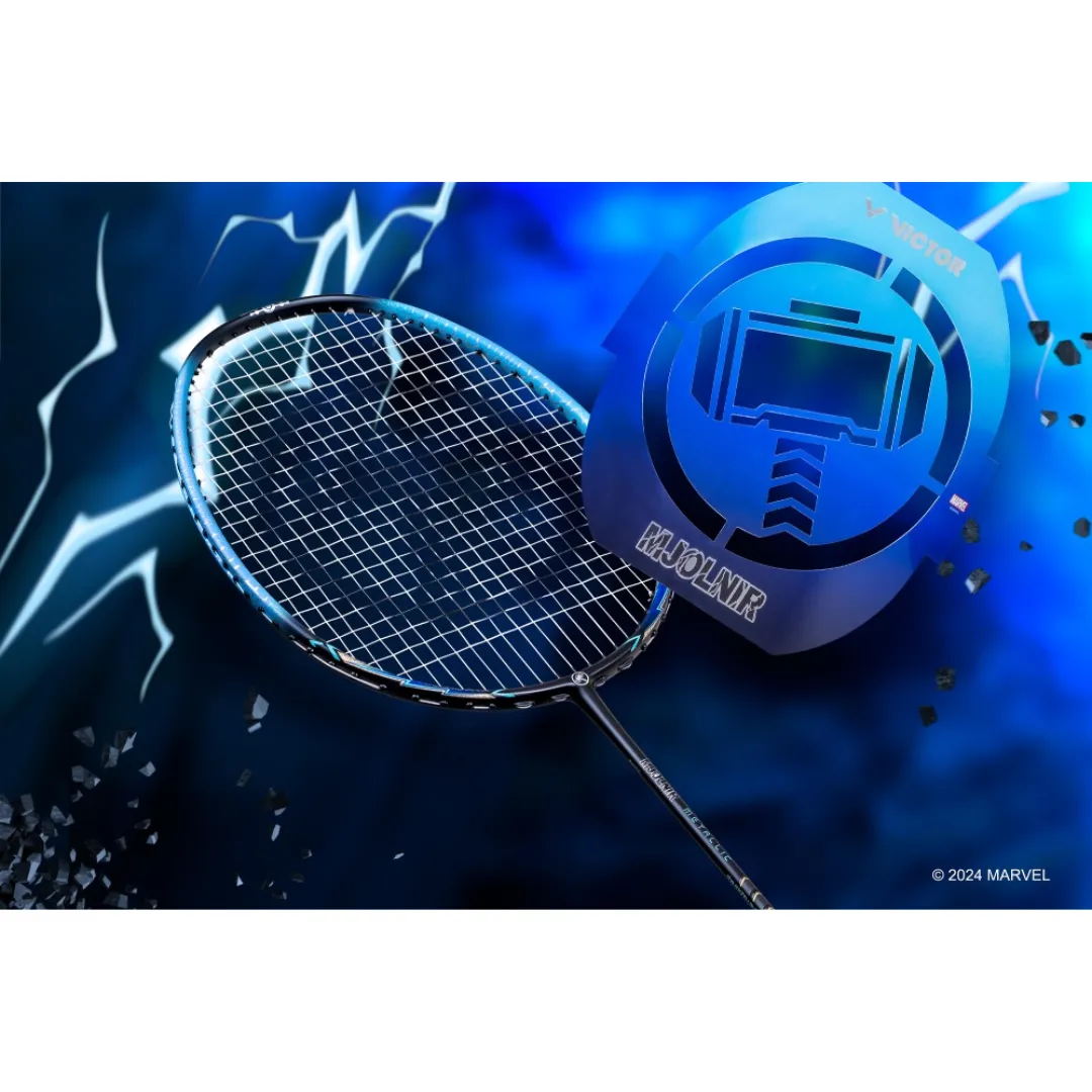 Victor X Marvel Mjolnir Metallic Limited Badminton Racket