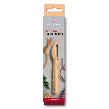 Victorinox Swiss Classic Trend Colours Universal Peeler Light Orange V7.6075.92