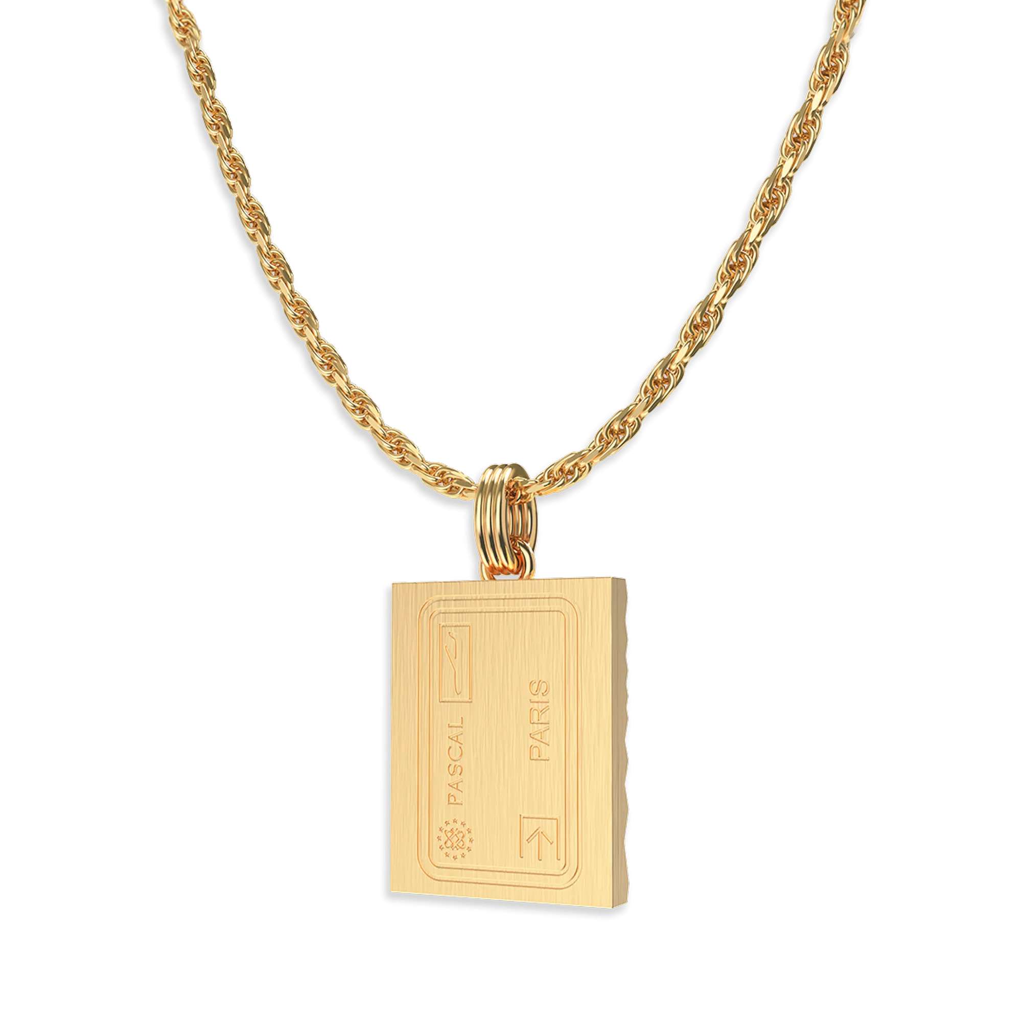 'Victory Emblem' Football Gemstone Pendant