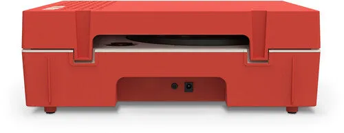 Victrola VSC-725SB-POR Re-Spin Sustainable Suitcase Record Player - Red (Large Item, Bluetooth, Red, Built-In Speakers)