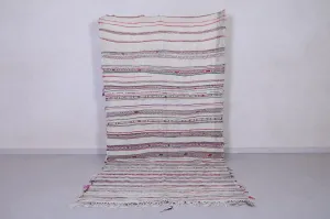 Vintage Berber Rug 4.8 x 10.5 Feet - Handwoven Moroccan Artisan Carpet