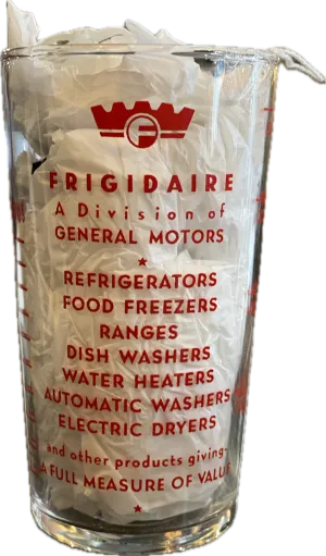 Vintage Frigidaire Measuring Glass