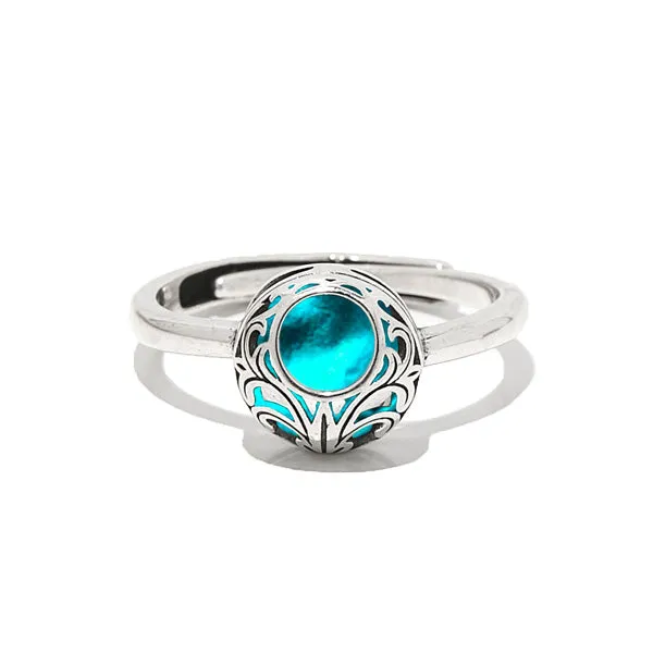 Vintage Lace Sterling Silver Adjustable Ring