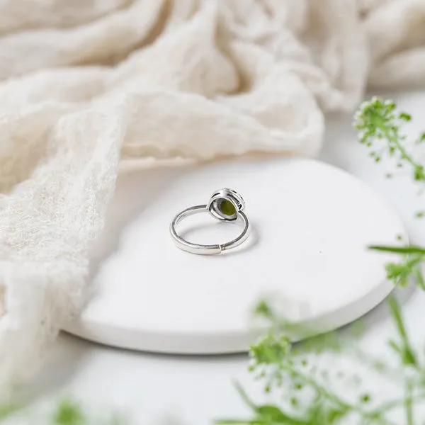 Vintage Lace Sterling Silver Adjustable Ring