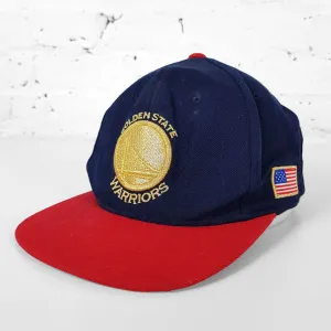 Vintage NBA Golden State Warriors Cap - Blue/Red