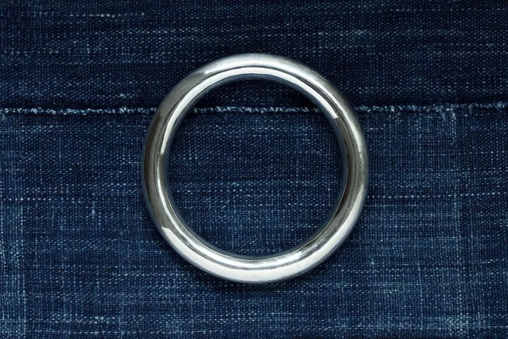 Vintage Sterling Silver Circle Bangle I