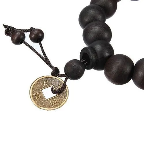 Vintage Style Wood Beads Bracelet