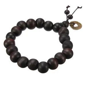 Vintage Style Wood Beads Bracelet